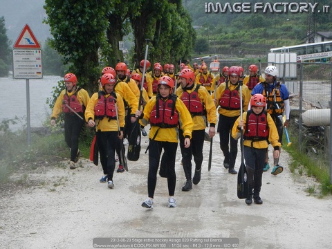 2012-06-23 Stage estivo hockey Asiago 020 Rafting sul Brenta